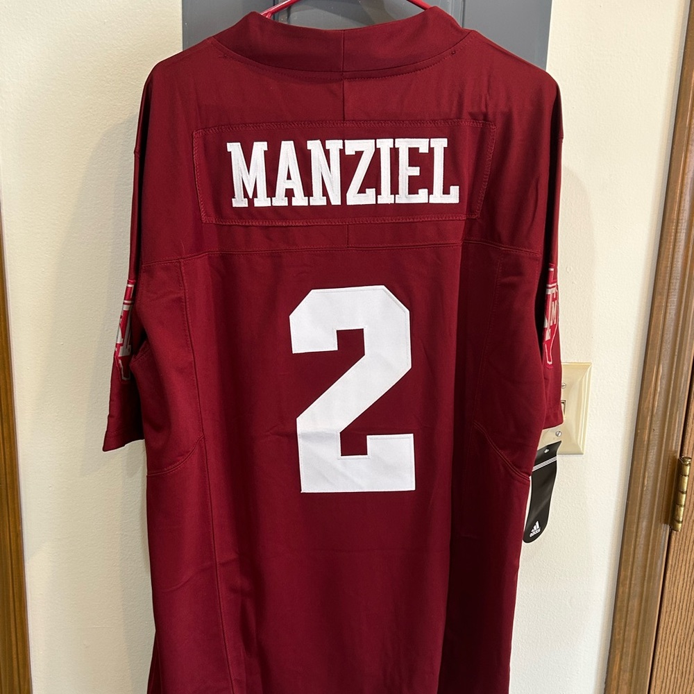 Brand New Johnny Manziel Jersey Texas A&M Aggies ADULT Stitched - Picture 1 of 2